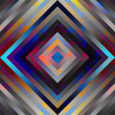 Geometric pattern with grunge effect N15