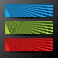 Banner Button Icon Set