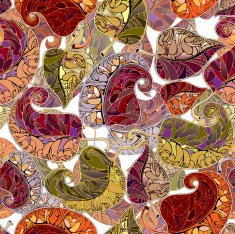 Leaves seamless pattern N25