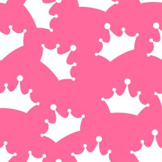 Princess Seamless Pattern Background Vector Illustration N9
