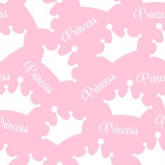 Princess Seamless Pattern Background Vector Illustration N10