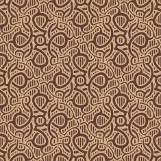 Brown seamless ornament N3
