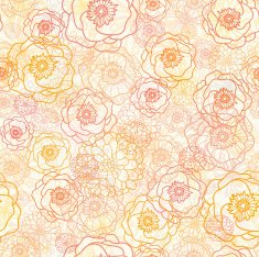 Soft Bouquet Floral Seamless Pattern Background