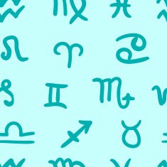 Turquoise zodiac