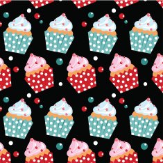 Cupcake Pattern N25