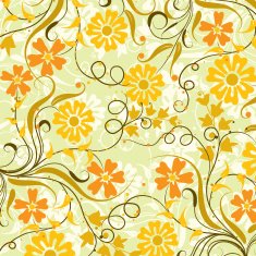 Decorative floral pattern N19