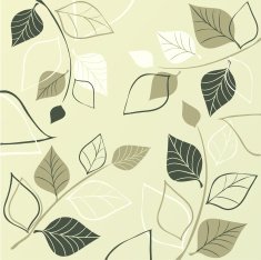Green design with leafs