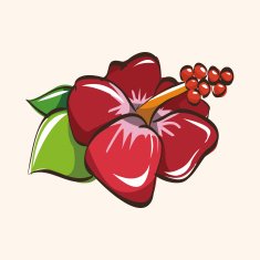 flower theme elements vector eps N266