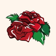 flower theme elements vector eps N268