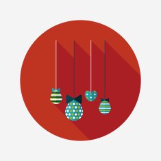 easter hanging flat icon with long shadow eps10 N24
