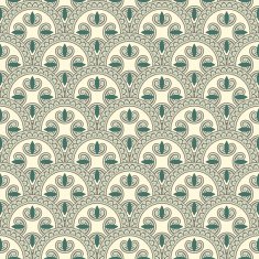 vector seamless pattern in oriental style