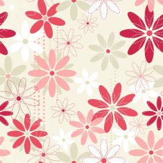 Seamless floral background N270