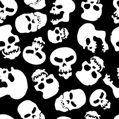 skull seamless N2