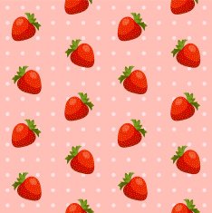 Seamless Strawberry Pattern N2