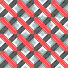 Abstract seamless colorful background in patchwork style N3