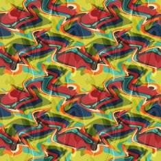 Seamless colorful background made of abstract shapes N3