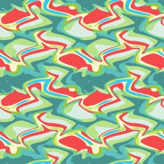 Seamless colorful background made of abstract shapes N6