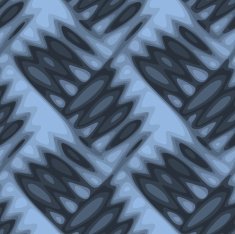Seamless colorful background made of abstract shapes N9
