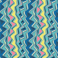 Seamless colorful background made of abstract shapes N17