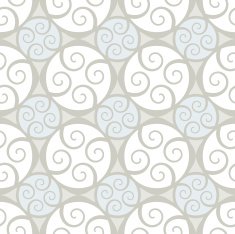 Swirling seamless pattern