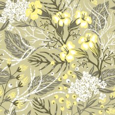 Vector floral seamless pattern N51