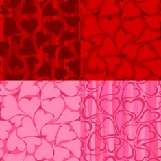 Seamless Valentine's Patterns