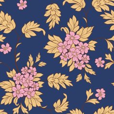 floral seamless N16