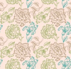 floral seamless pattern N553