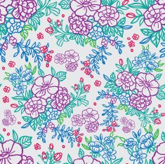 flowers pattern N24