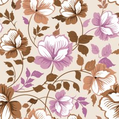 Abstract Elegance seamless floral pattern N7
