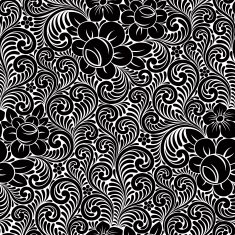 Seamless floral background N271