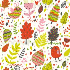 Bright floral seamless pattern N2