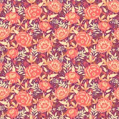 Glowing Garden Seamless Pattern Background