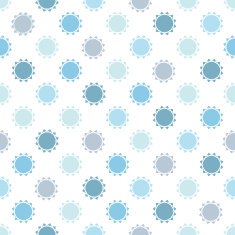 Seamless vector pattern of geometric spiral elements N5