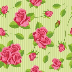 Seamless roses N7