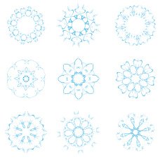Floral elements N25
