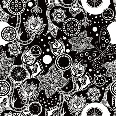 Seamless Floral Pattern N1349