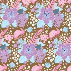 Seamless Floral Pattern N1351