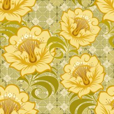 Beautiful flower seamless pattern N4