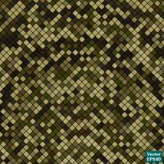 Abstract mosaic background of pixel color squares