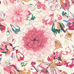 Elegance seamless floral pattern N3