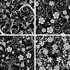 Decorative floral pattern N23