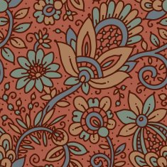 vector seamless pattern N357