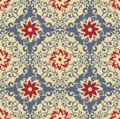 Baroque Seamless Background N2