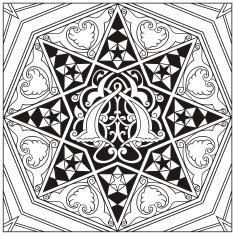 Eastern ornament vector
