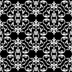 Two Color Floral Pattern