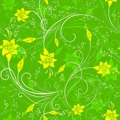 Seamless Floral Pattern N1358