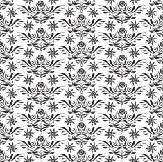 Vector seamless floral pattern N275