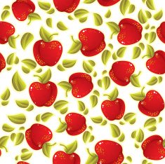 Red mellow apples