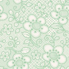 Spring flower Lace seamless Pattern